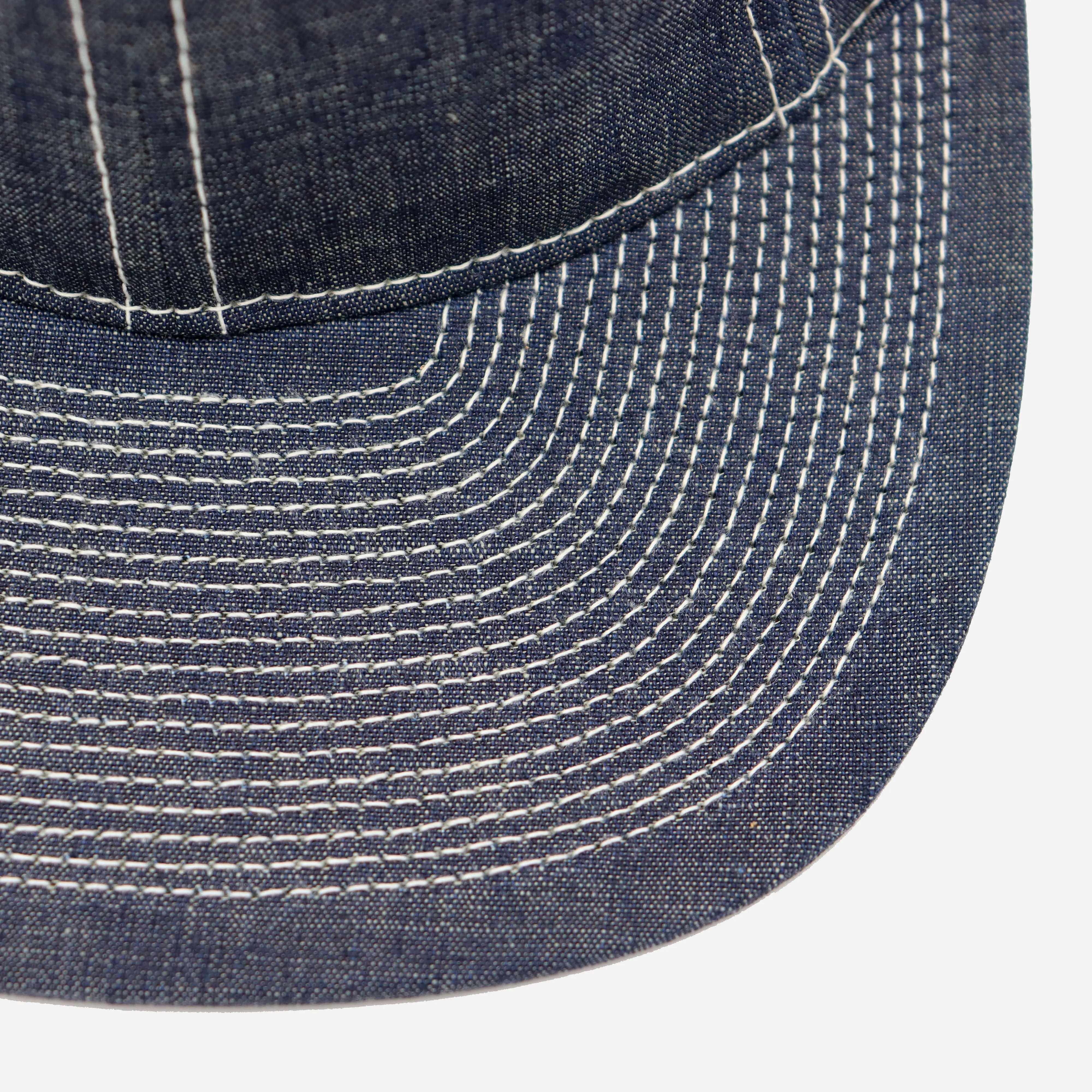8 OZ CHAMBRAY CAP - BLUE