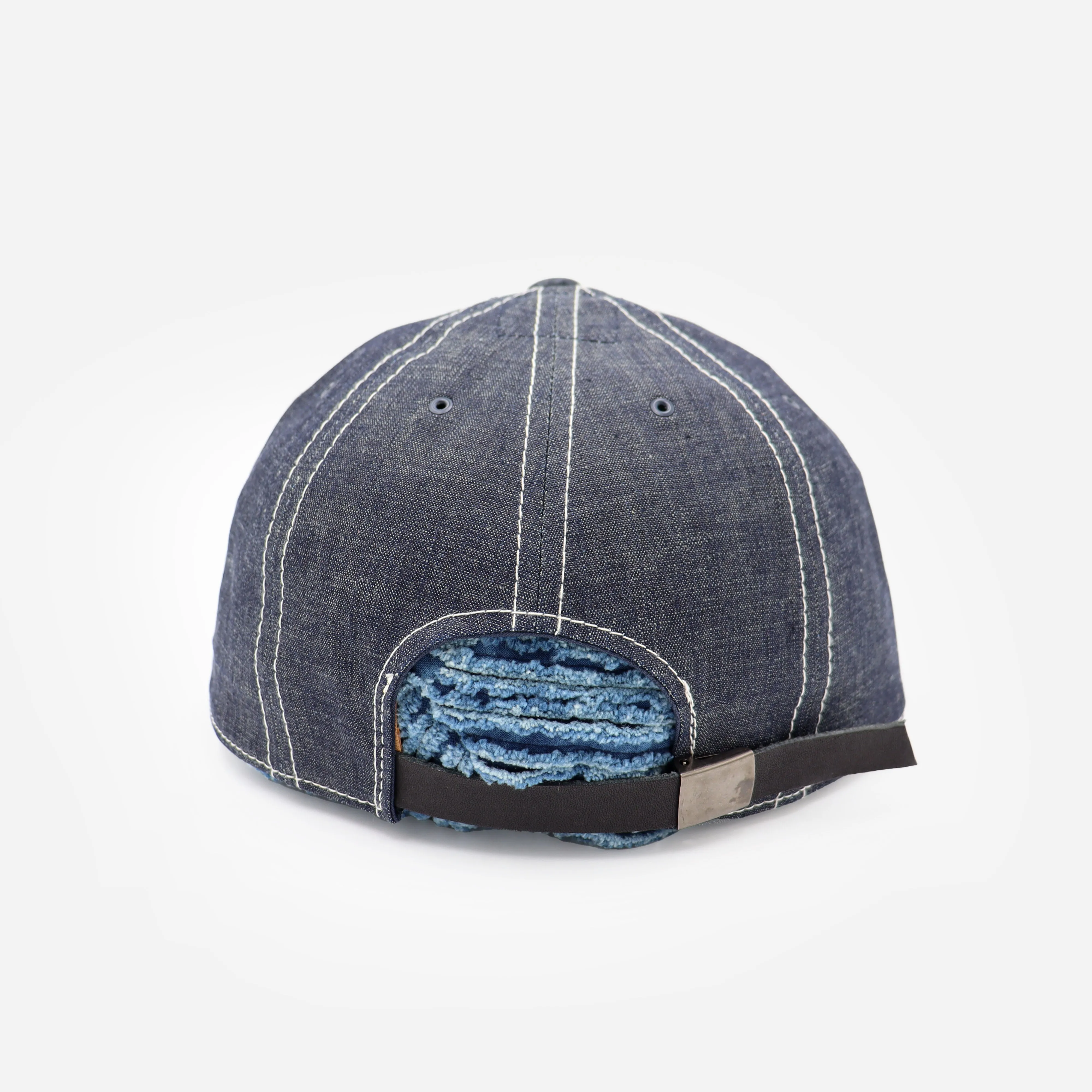 8 OZ CHAMBRAY CAP - BLUE