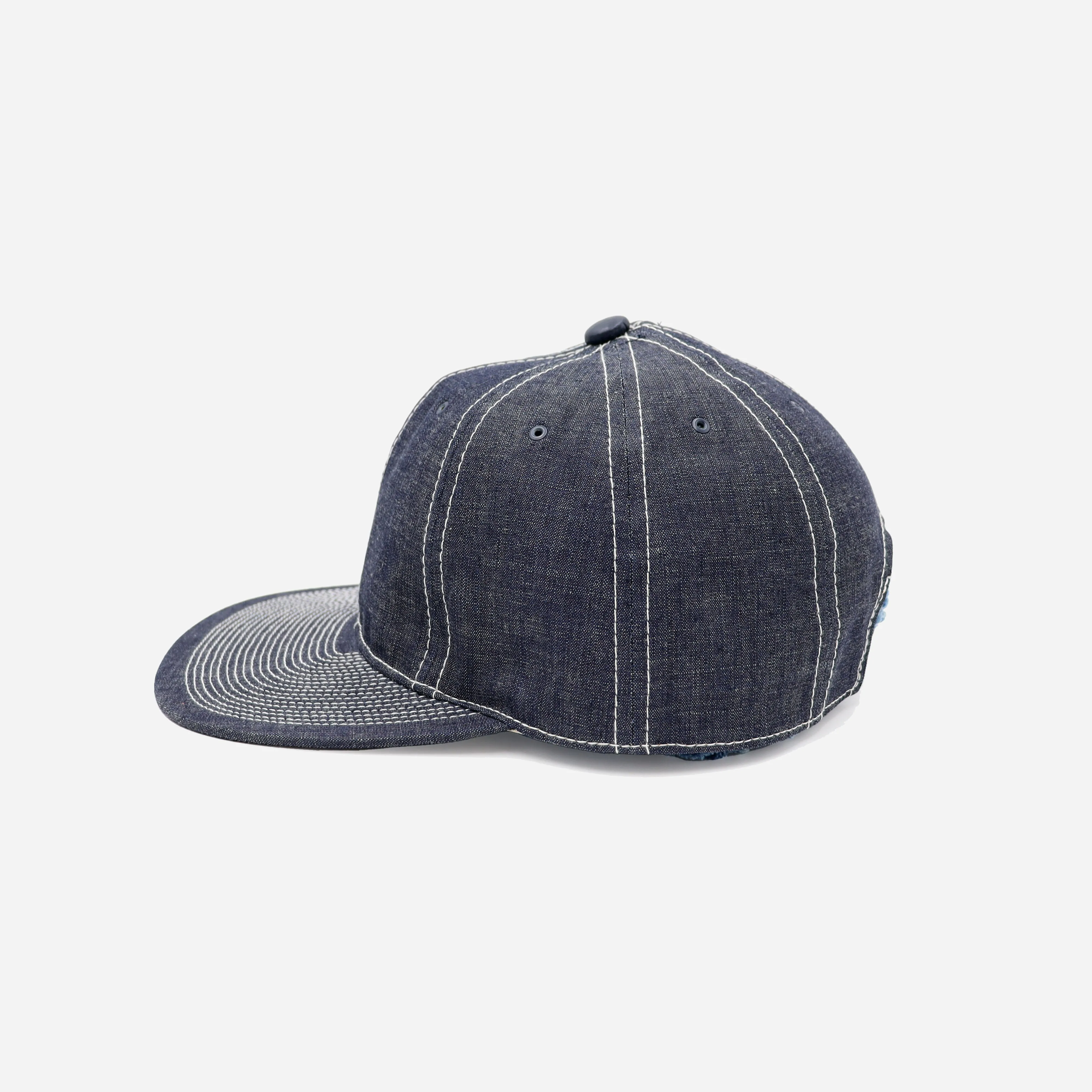 8 OZ CHAMBRAY CAP - BLUE
