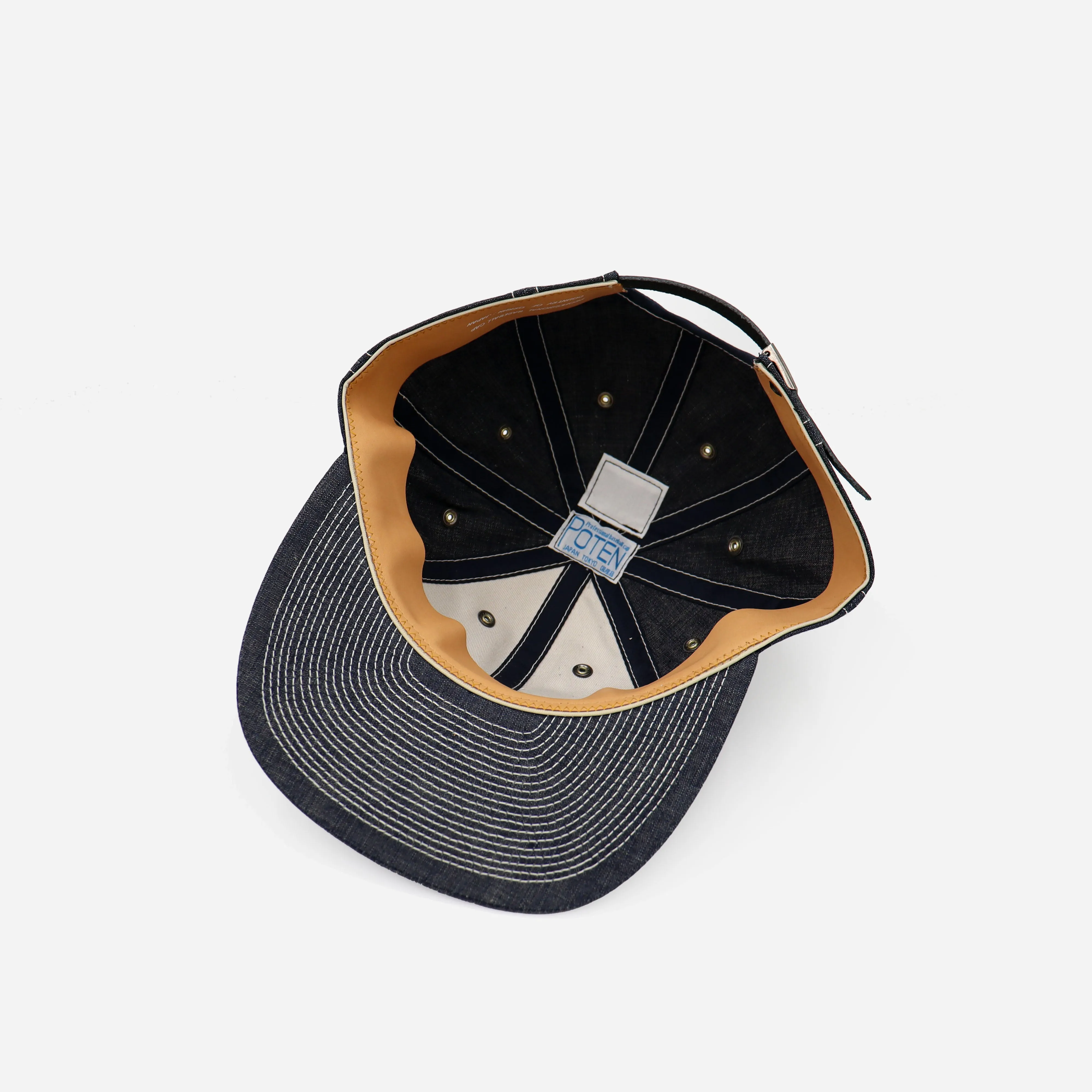8 OZ CHAMBRAY CAP - BLUE