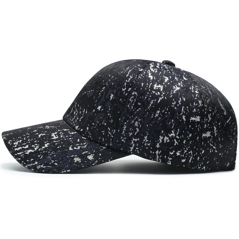 Black & White Spotted Baseball Cap