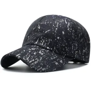 Black & White Spotted Baseball Cap