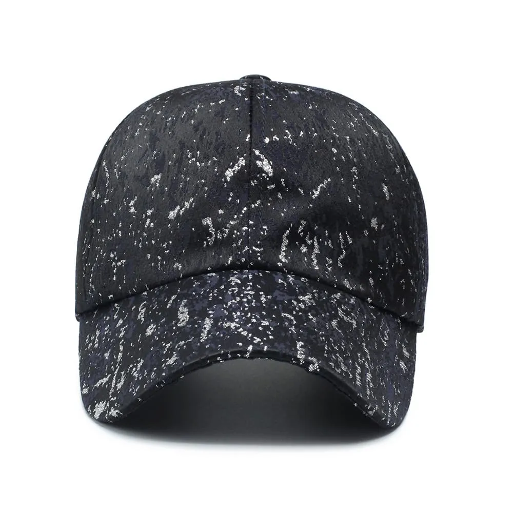 Black & White Spotted Baseball Cap