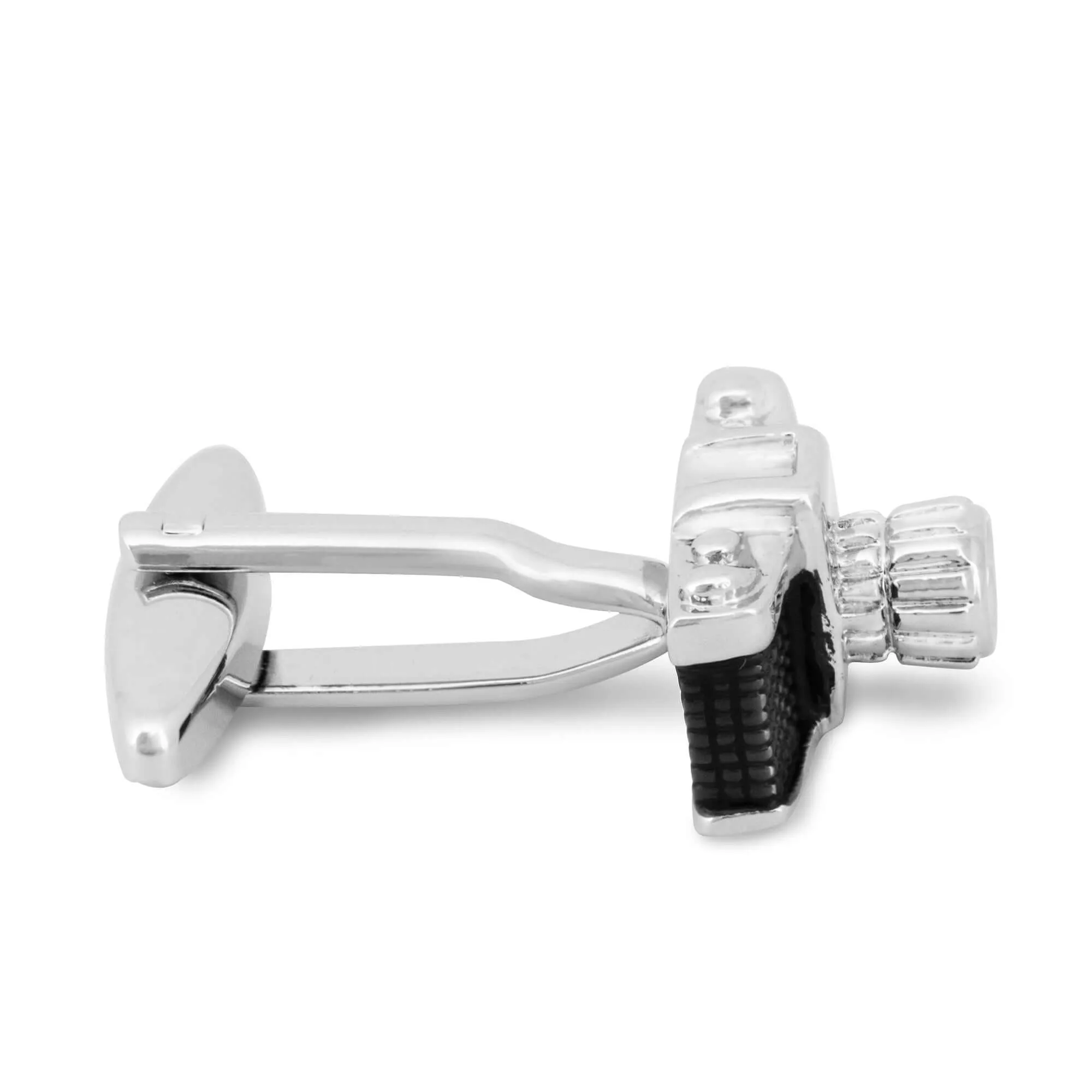 Black  Camera Cufflink (Online Exclusive)