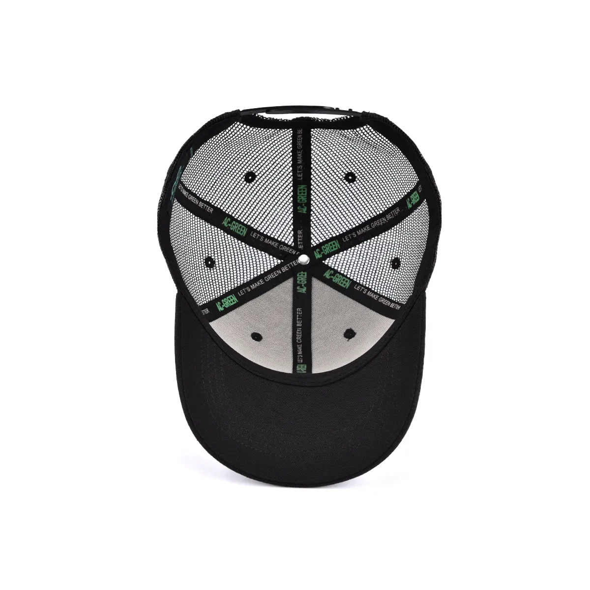 Black Fitted Baseball Cap