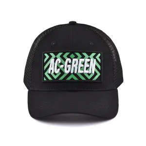 Black Fitted Baseball Cap