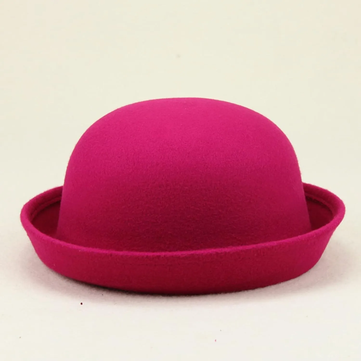 Bowler Hat Classic Pork-Pie Women Fedora Hat Foldable Rolled Brim Fedora Hat for Men Women Crushable