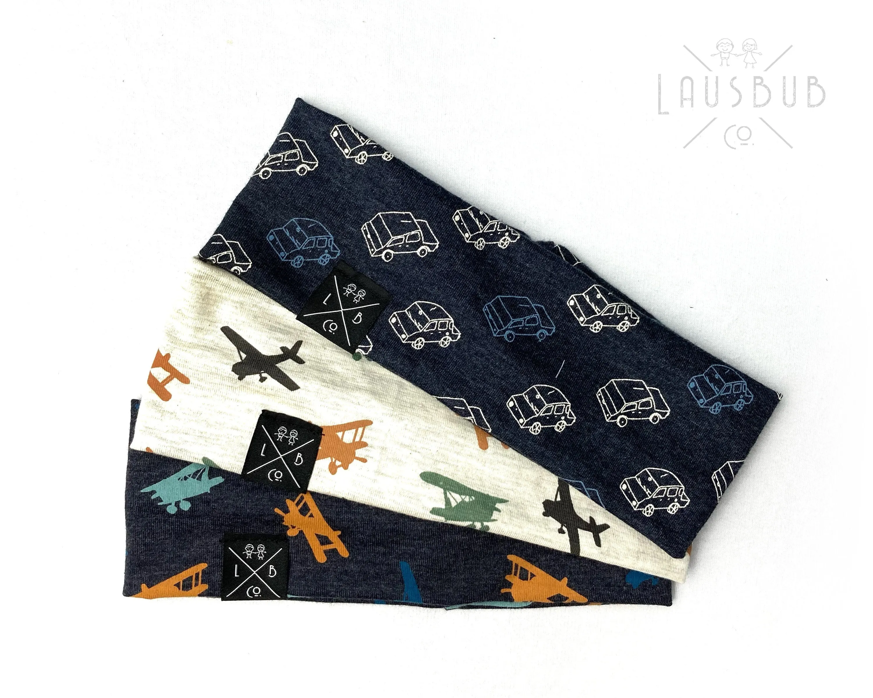 Boy headband,unisex baby headband,hipster headband, car headband, matching mommy and son headband, airplane headband