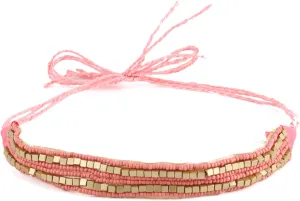 Cowboy Hat Band for Women Western Hat Belt Rope Hat Band Beaded Hatband Mexican Hat Band