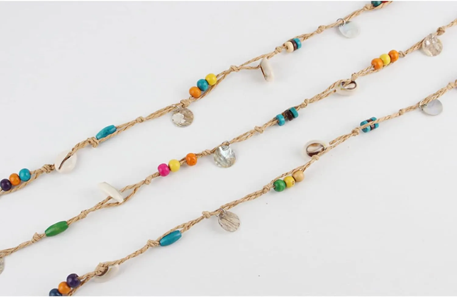 Cowboy Hat Band for Women Western Hat Belt Rope Hat Band Beaded Hatband Mexican Hat Band