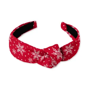 Crystalline Red - Knotted Headband