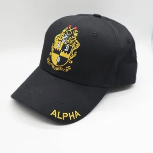 Divine 9 Fraternity Alpha Cap (Shield)