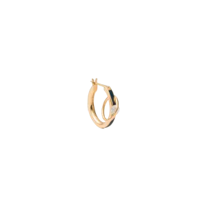 Engage EGP1 moss single pierced earring