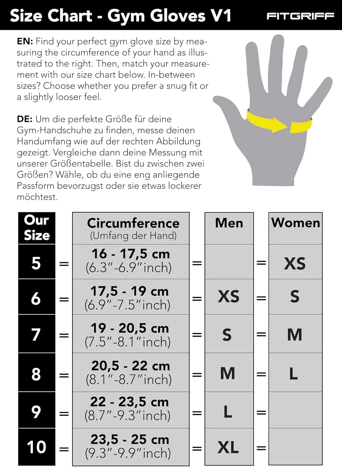 Fitgriff Workout Gloves (Padded) for Men & Women - Fingerless Gym Gloves for Weight Lifting, Training - Full Palm Protection