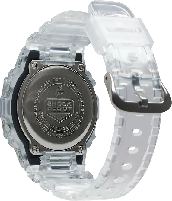 G-Shock DW-5600SKE-7 Standard Digital Clear Resin Strap Unisex Watches