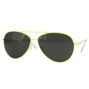 grinderPUNCH - Bright Neon Aviator Sunglasses