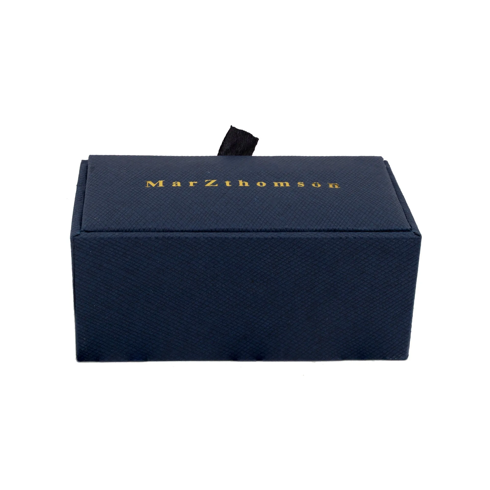Gunmetal Cufflinks with Crystal Details (Online Exclusive)