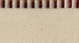 Headband Wine & White Silk