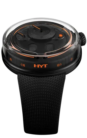 HYT Watches H0 All Black Orange D