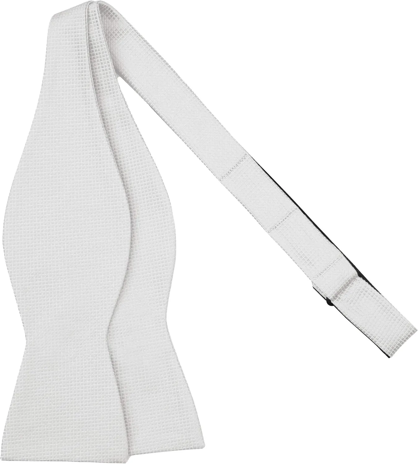 Jacob Alexander Men's Woven Subtle Mini Squares Adjustable Self-Tie Bow Tie