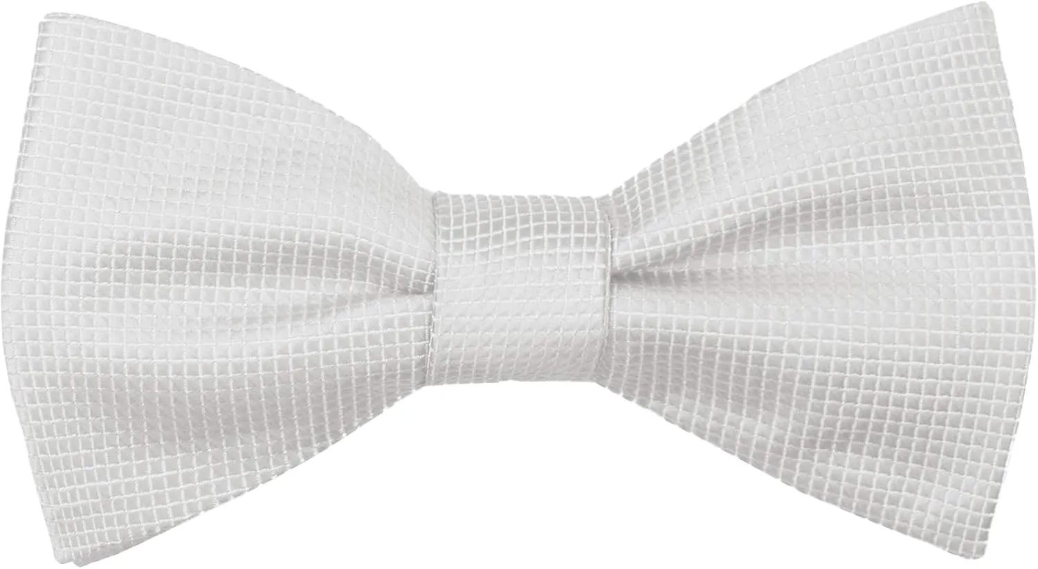 Jacob Alexander Men's Woven Subtle Mini Squares Adjustable Self-Tie Bow Tie