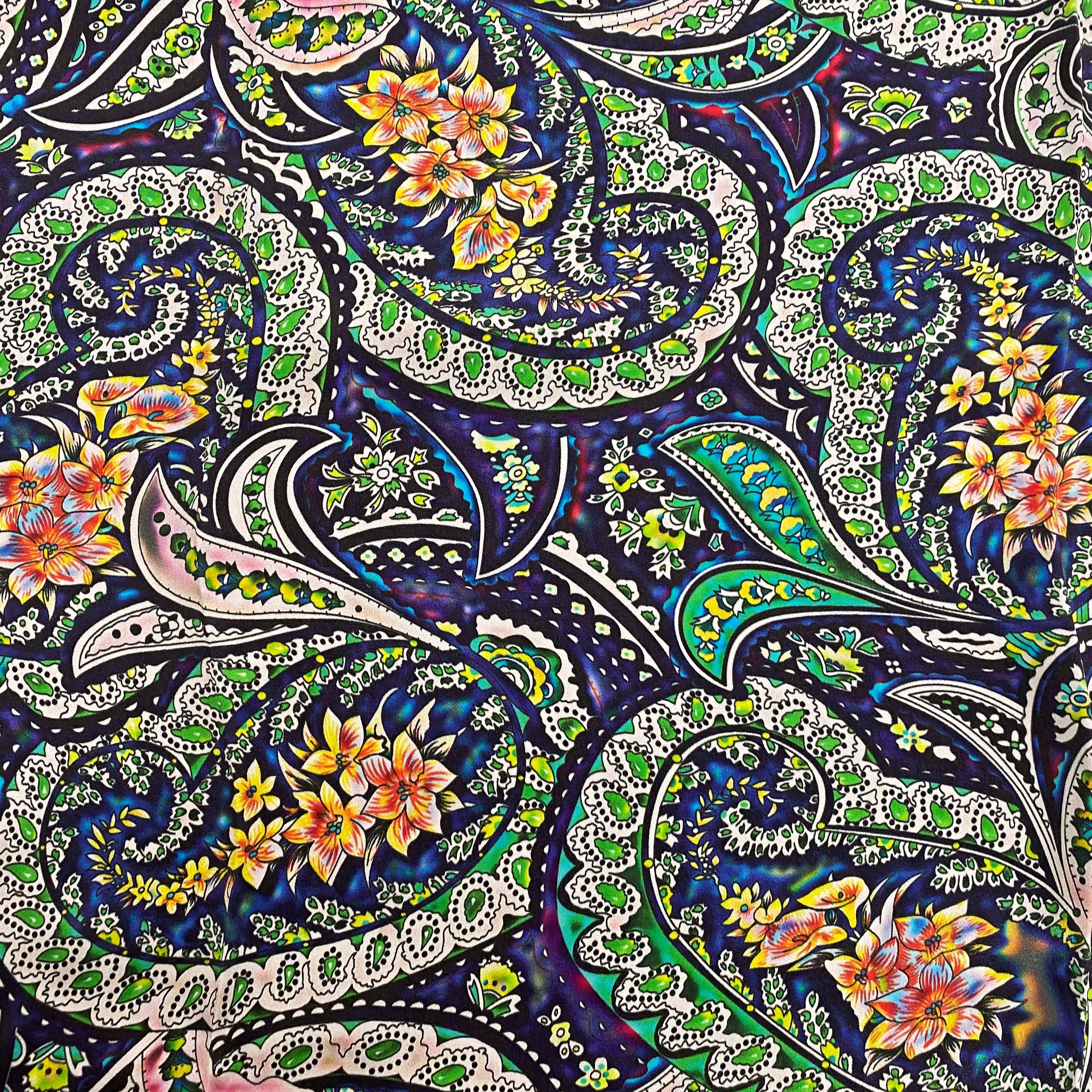 M&F Western 33" Silk Wild Rag - Paisley