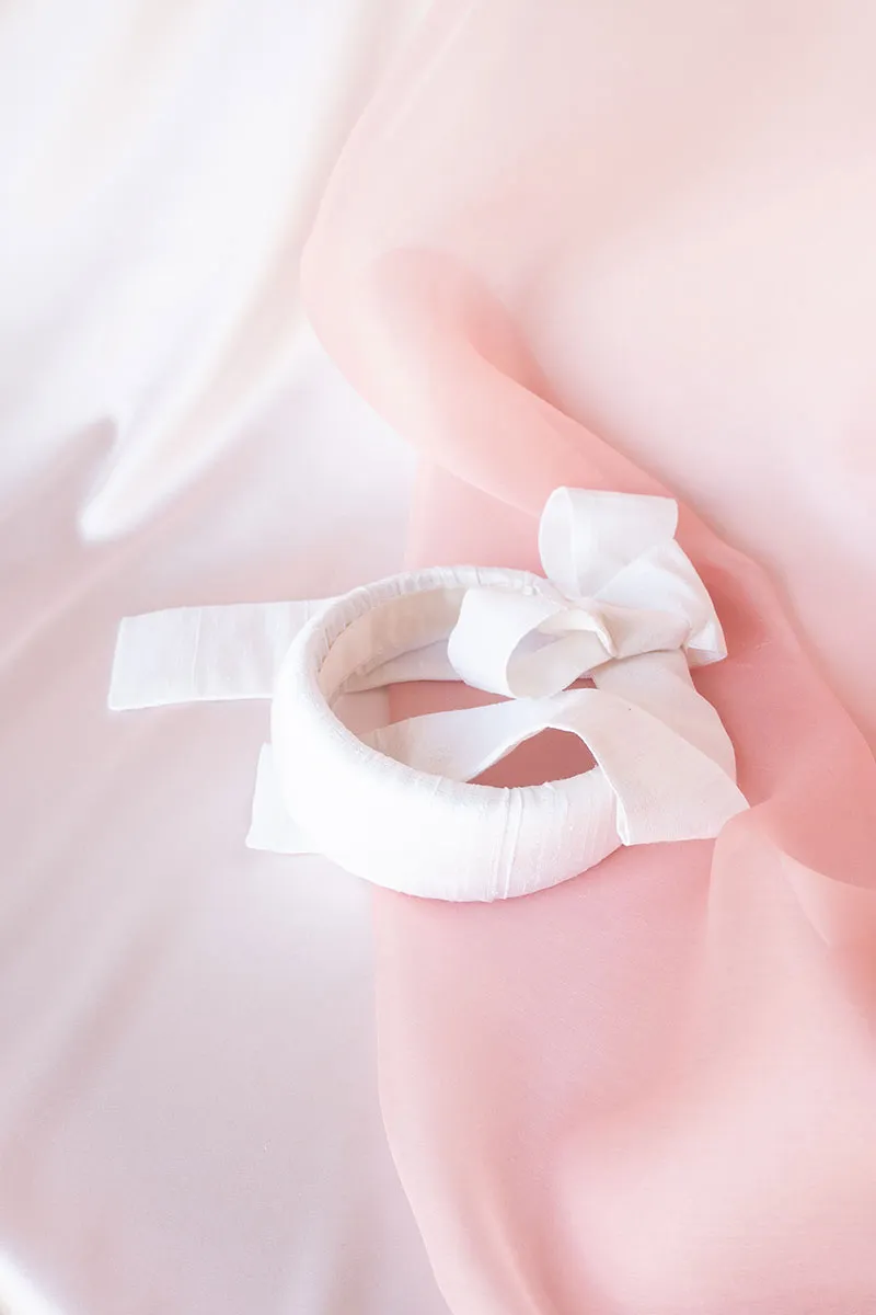 Mini Sophie Headband Ivory