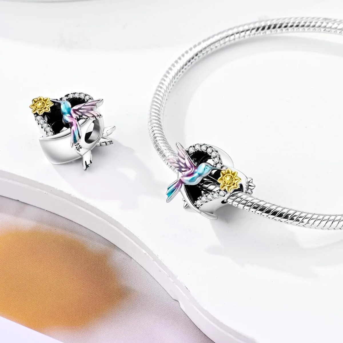 MULA 925 Sterling Silver Charms for Bracelets and Necklaces Dangle Pendants Beads Family Tree Charms Jewelry for Women
