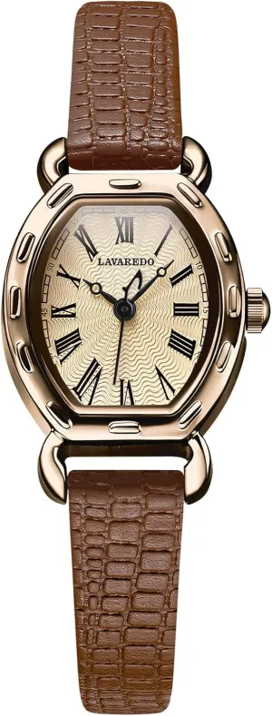 NN BEN NEVIS Watch, Womens Watch Elegant Lychee Leather Strap, Fashion Creative Square Wrist Watch, Analog Watch Birthday/Wedding Gifts for Women/Girls