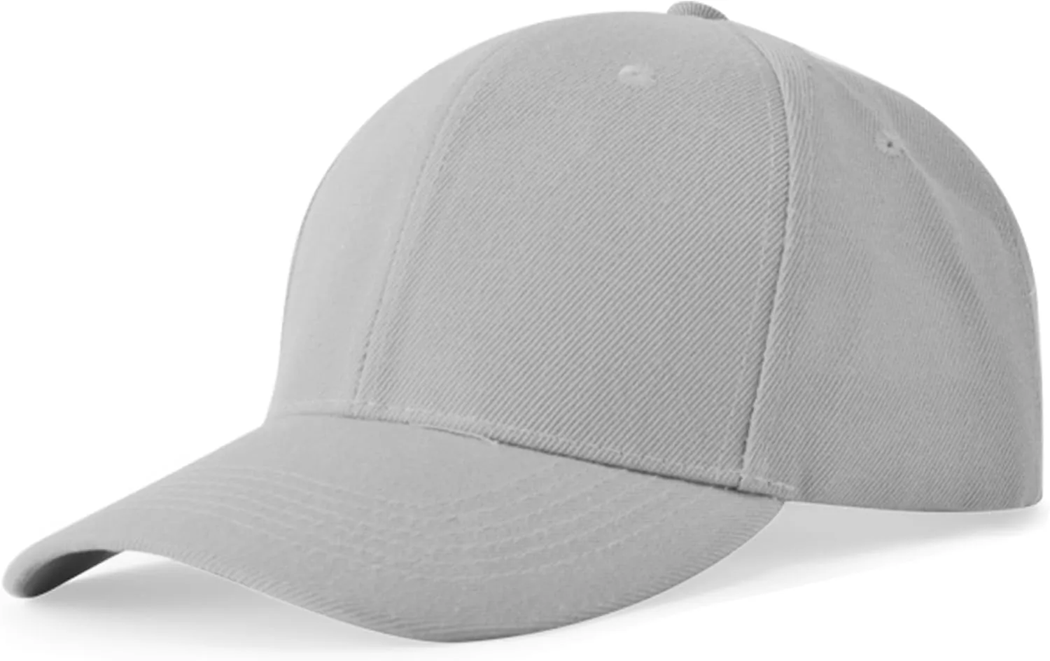 NOBONDO 12 Pack Unisex Baseball Caps - Bulk Wholesale Blank Plain Adjustable Hats for Men & Women
