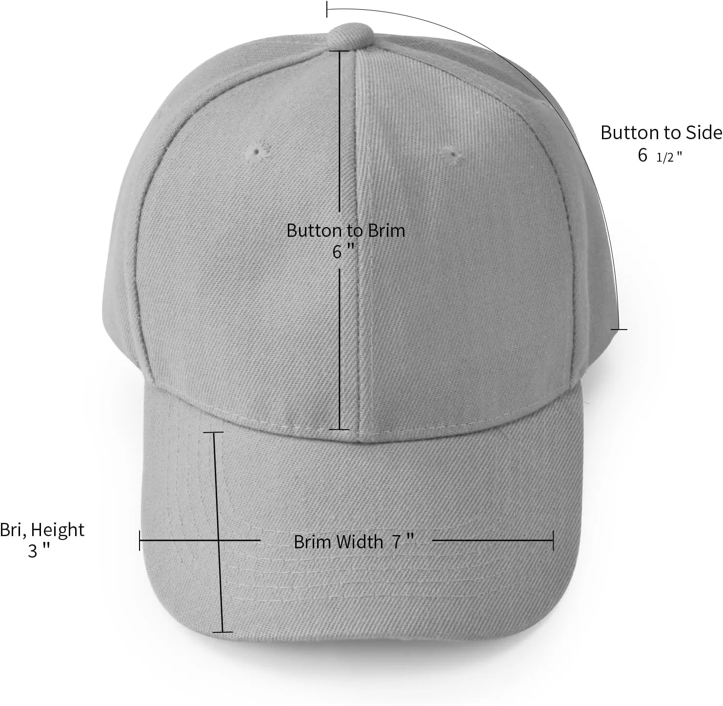 NOBONDO 12 Pack Unisex Baseball Caps - Bulk Wholesale Blank Plain Adjustable Hats for Men & Women