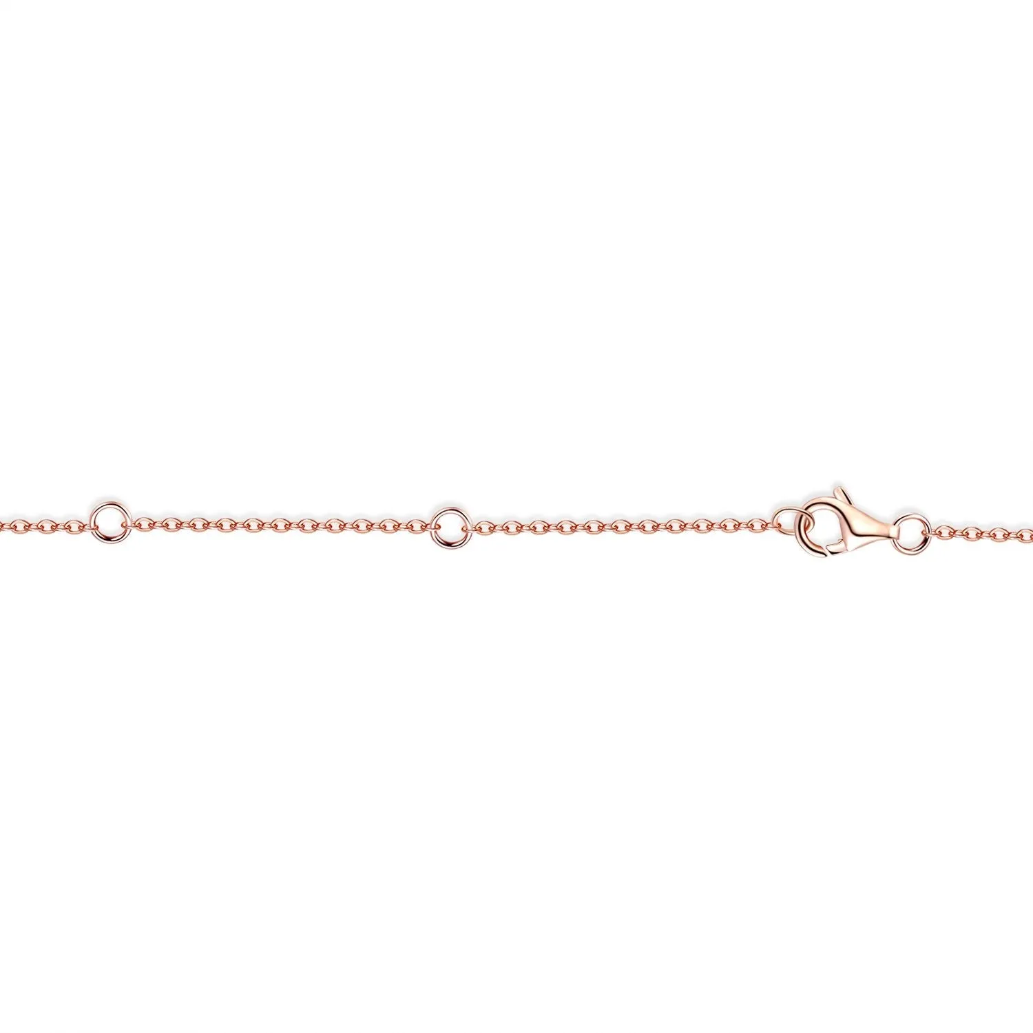 Pave Circle Disc Necklace