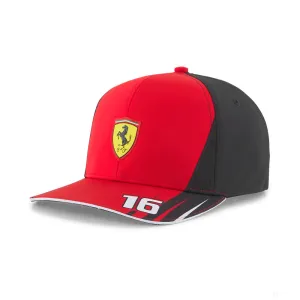 Puma Ferrari Team Charles Leclerc Baseball Cap, Kid, Red, 2022