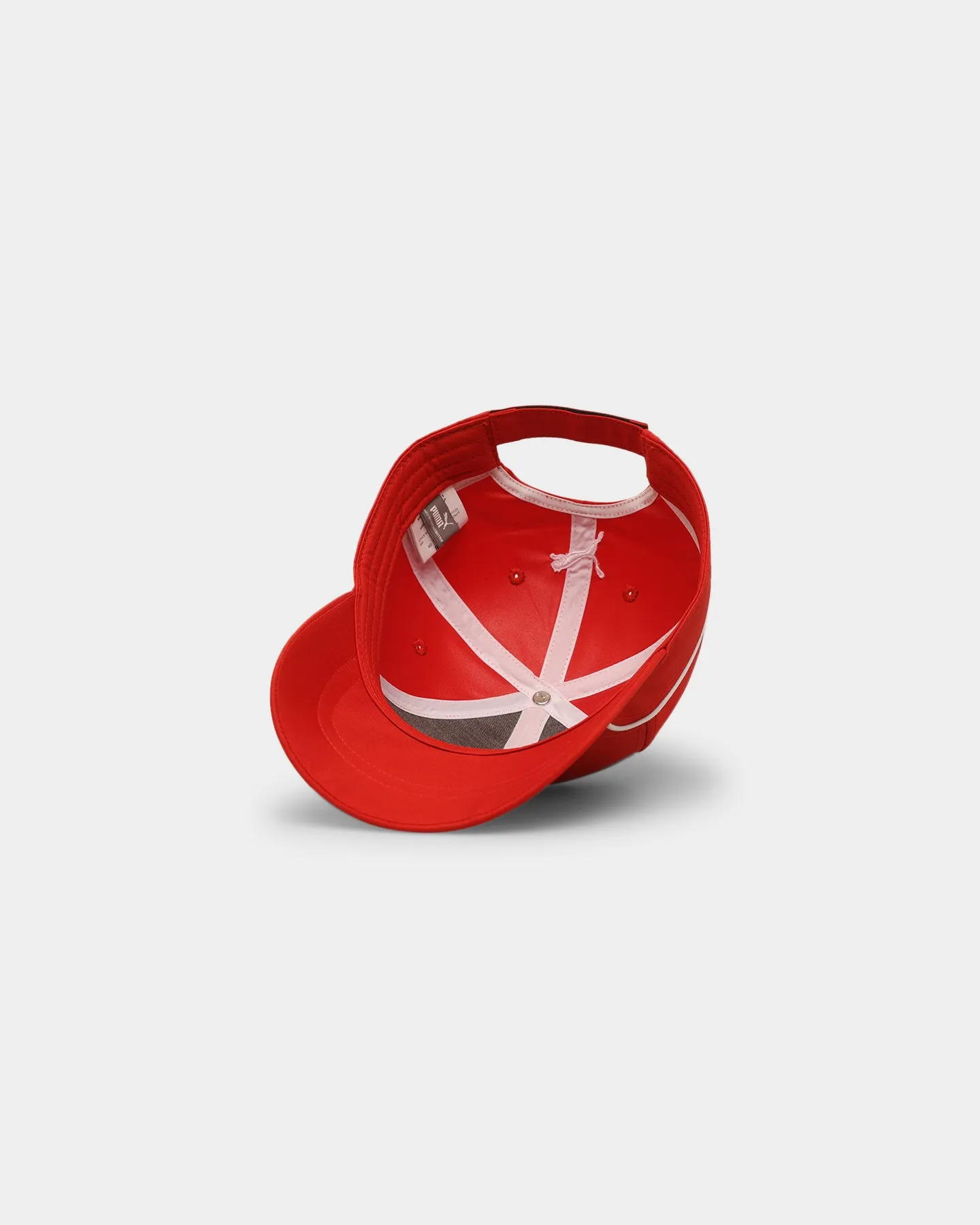 PUMA X Ferrari Motorsports Race Strapback Baseball Cap Rosso Corsa