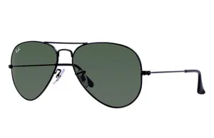 Ray-Ban RB3026 Aviator Large Metal Sunglasses