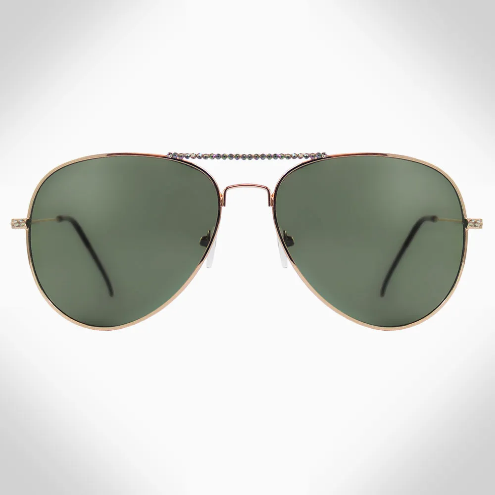 ROME - GL1738 Crystal Aviators