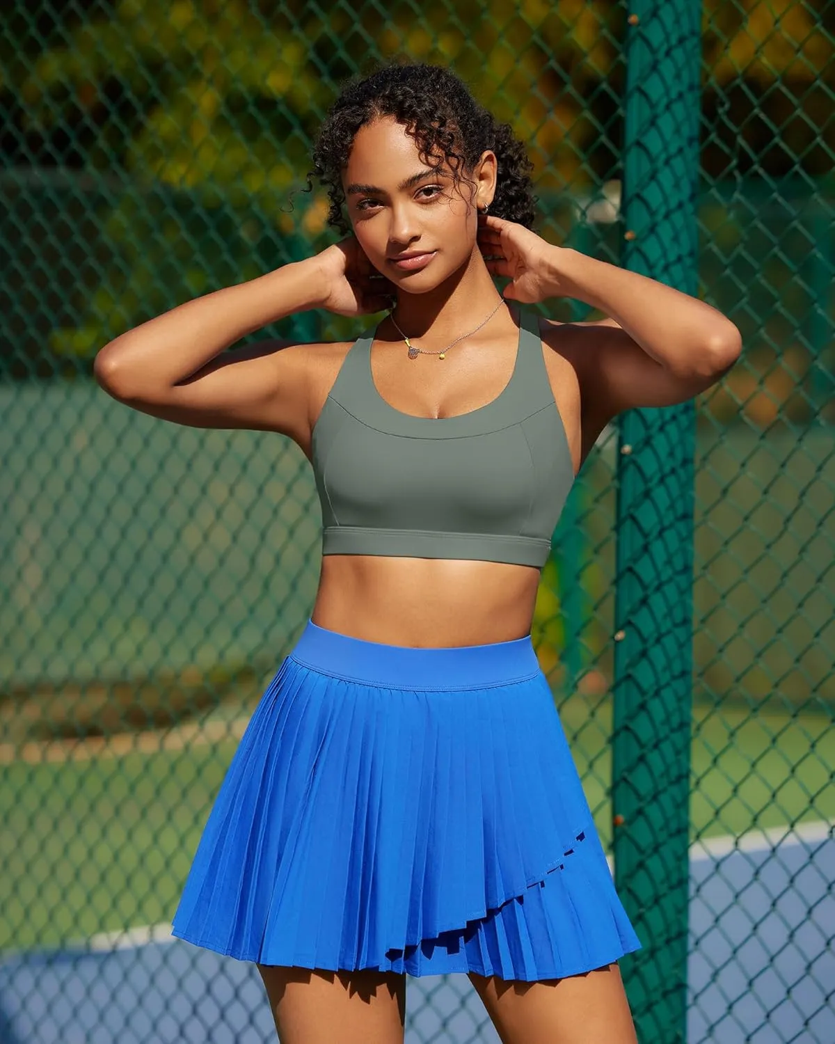 RUNNING GIRL Sports Bras for Women High Support,Racerback Molded Cup High Impact Sports Bra Workout Yoga Bra