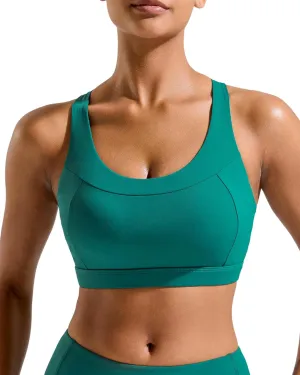 RUNNING GIRL Sports Bras for Women High Support,Racerback Molded Cup High Impact Sports Bra Workout Yoga Bra