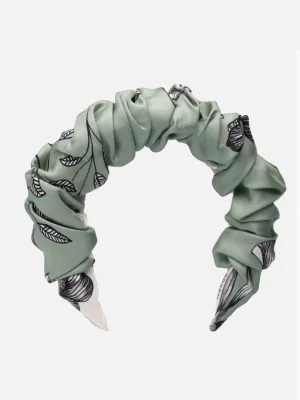 Sage Green Wilderness Curly Headband