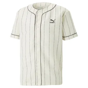 TEAM Pinstripe Baseball Short Sleeve Jersey