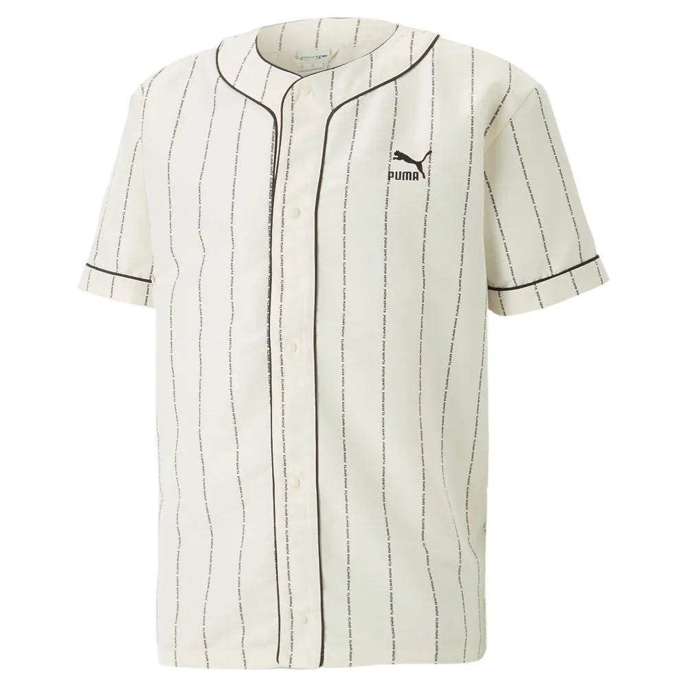 TEAM Pinstripe Baseball Short Sleeve Jersey