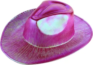 Unisex Western Cowboy Hat Cowgirl Hat Men's Women's Wide Brim Felt Fedora Panama Hat Flat Top Hat Wide Brim