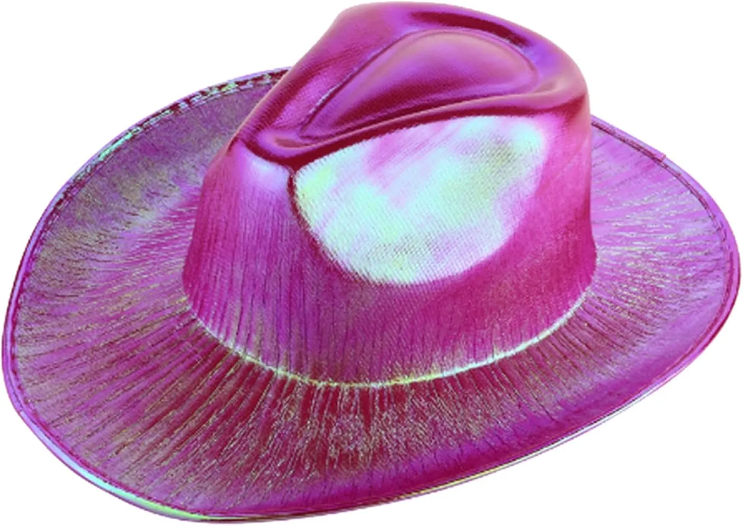 Unisex Western Cowboy Hat Cowgirl Hat Men's Women's Wide Brim Felt Fedora Panama Hat Flat Top Hat Wide Brim