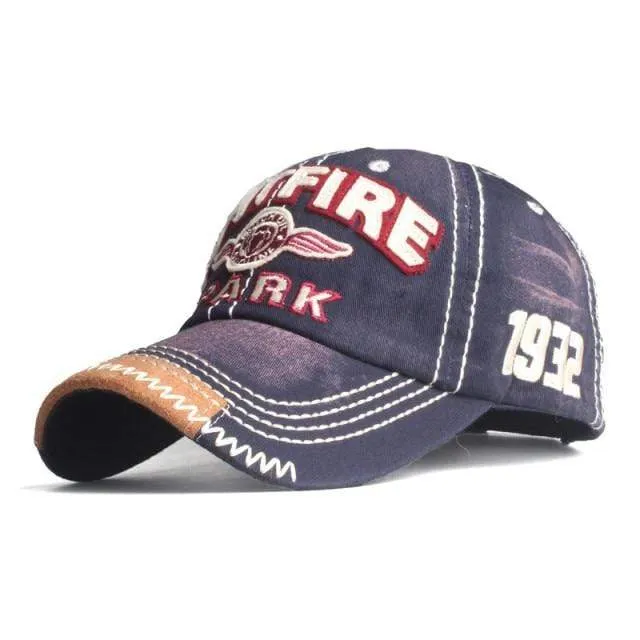 Xthree New Baseball Cap Snapback SPITFIRE Embroidered Casual Cap Casquette Dad Hat