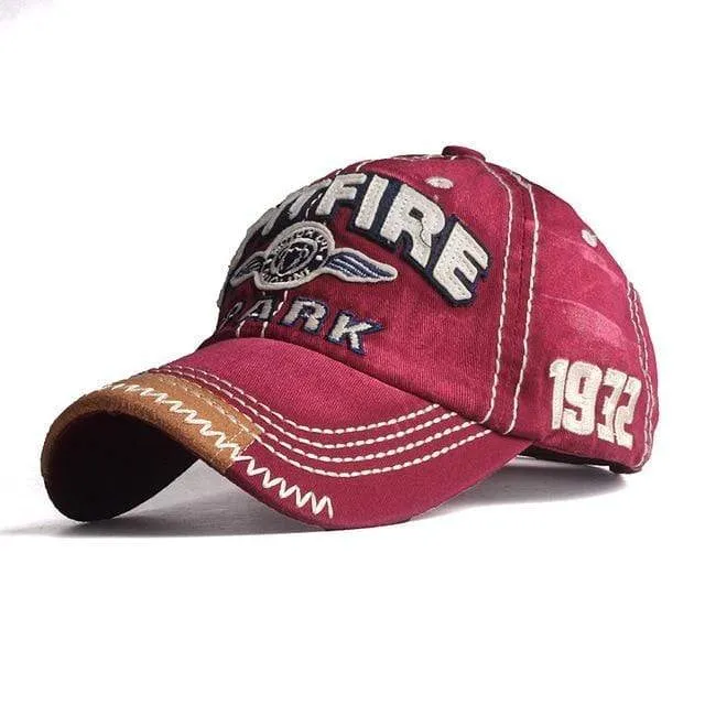 Xthree New Baseball Cap Snapback SPITFIRE Embroidered Casual Cap Casquette Dad Hat