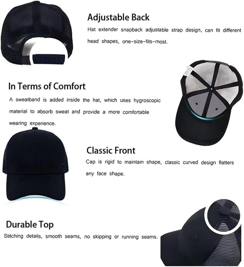 ZH 12 Pack Mesh Trucker Hats, Bulk Baseball Caps for Men and Women, Trucker Cap Wholesale