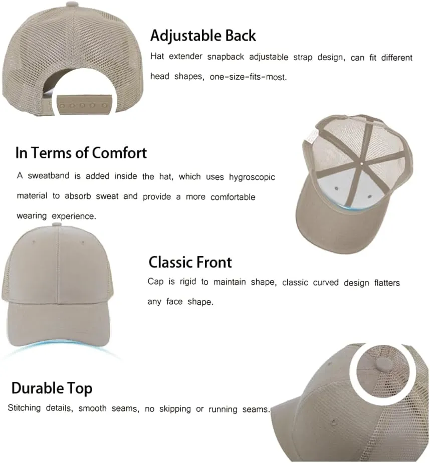 ZH 12 Pack Mesh Trucker Hats, Bulk Baseball Caps for Men and Women, Trucker Cap Wholesale