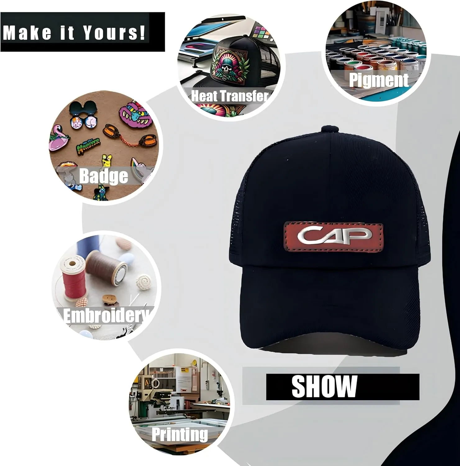 ZH 12 Pack Mesh Trucker Hats, Bulk Baseball Caps for Men and Women, Trucker Cap Wholesale